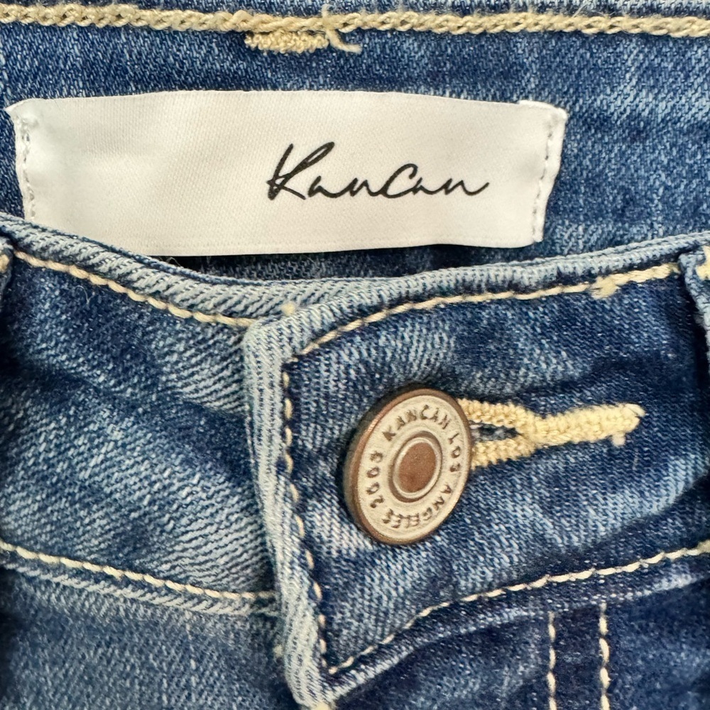 KanCan Light Blue Distressed Skinny Jeans - Picture 2 of 5